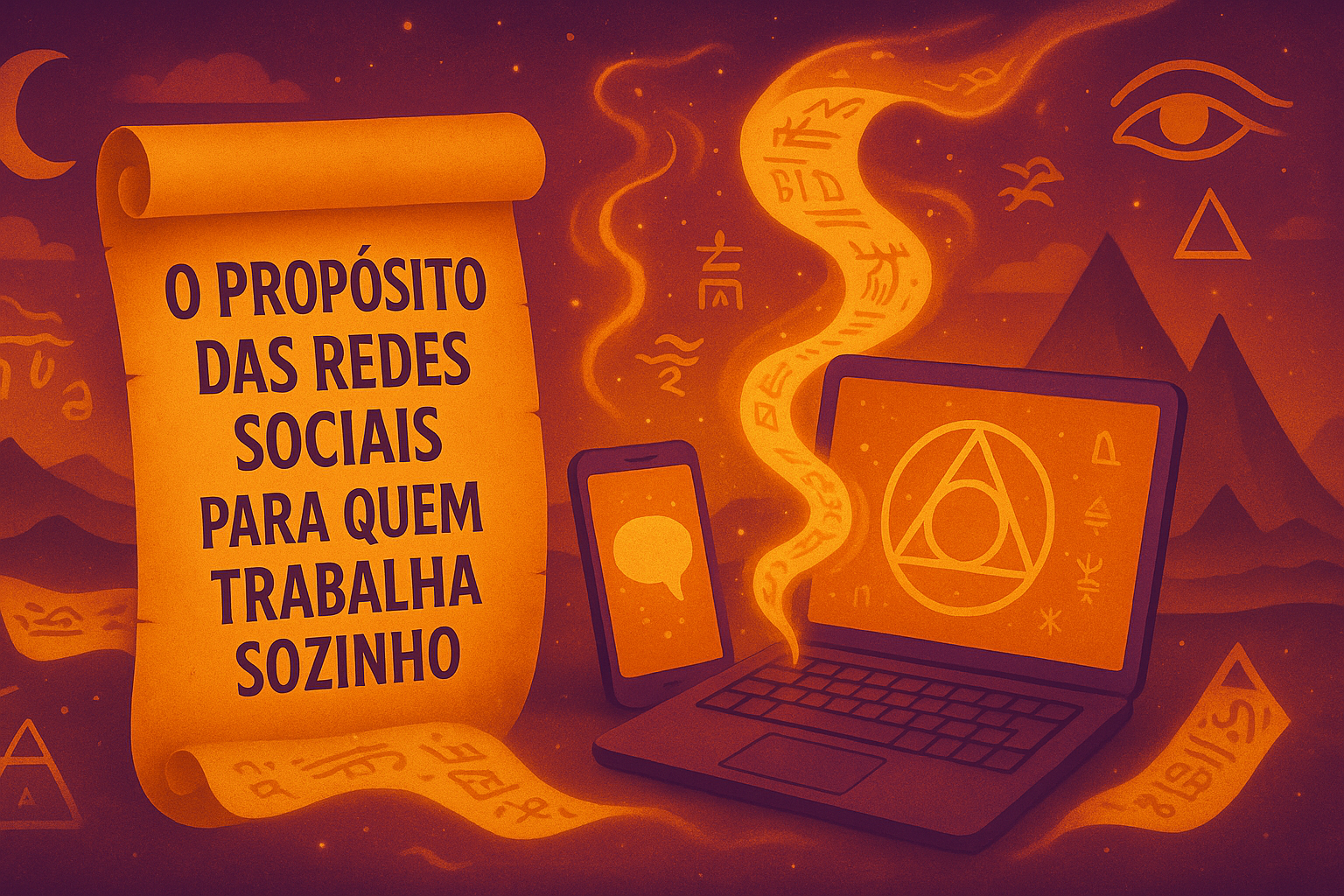 O Propósito das Redes Sociais para o Empreendedor: Um Meio, Não o Fim